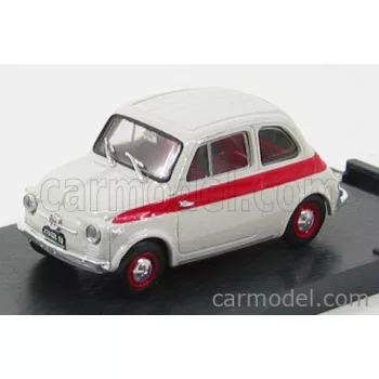   Brumm - Fiat 500 Nuova Sport Tetto Metallico - Metal Top 1957 Light Grey