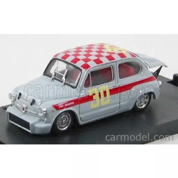   Brumm - Fiat 600 Abarth 1000 N 30 4H Di Monza 1966 G.Baghetti Grey Red