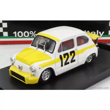   Brumm - Fiat 600 Abarth 850Tc N 122 Coppa Collina 1969 Avantieri Bresci White Yellow