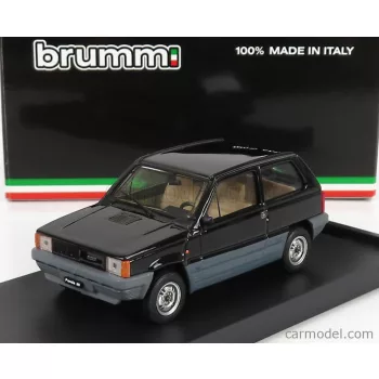Brumm - Fiat Panda 30 1 Series 1980 Nero Luxor - Black