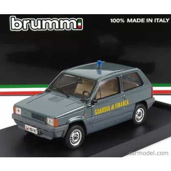 Brumm - Fiat Panda 45 Guardia Di Finanza 1980 Military Grey