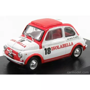 Brumm - Fiat Nuova 500D - Amaro Isolabella 1960 White Red
