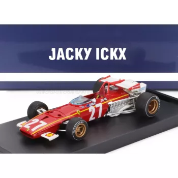   Brumm - FERRARI F1  312B N 27 BELGIUM GP 1970 JACKY ICKX RED WHITE