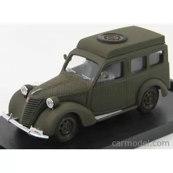   Brumm - Fiat 1100 Furgone Carabinieri Radiomobile 1950 Military Green