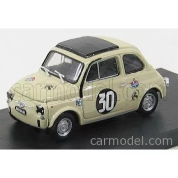   Brumm - Fiat 500Tv Giannini N 30 Coppa Carri Monza 1966 Campione D'Italia Maurizio Zanetti Ivory