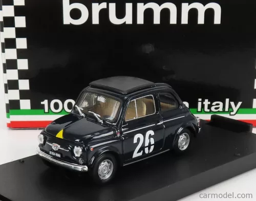 Brumm - Fiat 500Tv Giannini N 26 Winner Turismo Femminile Bolzano-Mendola 1968 Liliana De Menna Blue