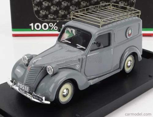 Brumm - Fiat 1100 Van Poste Italiane Servizio Postale Varese 1950 Grey