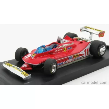   Brumm - Ferrari F1 312T4 N 11 Winner Gp Italy Jody Scheckter 1979 World Champion Red