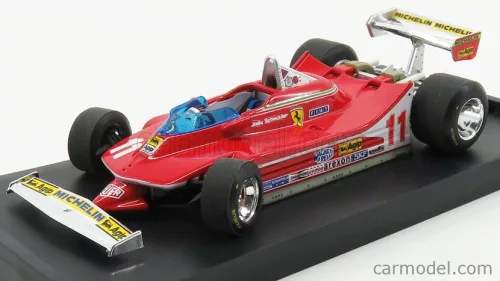 Brumm - Ferrari F1 312T4 N 11 Winner Gp Italy Jody Scheckter 1979 World Champion Red