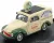 Brumm - Fiat 500C Furgone Van Veicolo Commerciale Publicitaire Galbani Melzo Milano Deposito Di Bologna 1950 Cream Green