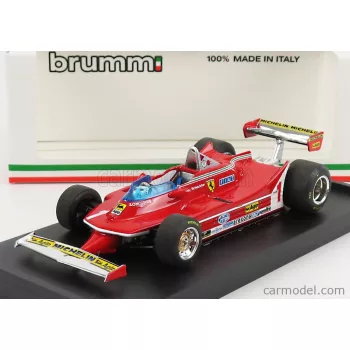   Brumm - Ferrari F1 312T5 N 1 Argentina Gp 1980 J.Scheckter Red