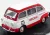 Brumm - Fiat 600 Multipla Veicolo Commerciale Macchine Per Cucire Necchi 1960 White Red