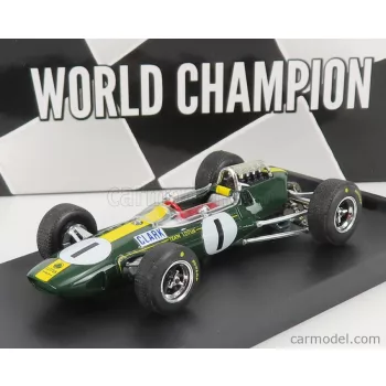   Brumm - Lotus F1 33 N 1 Winner Germany Gp Jim Clark 1965 World Champion Green Yellow