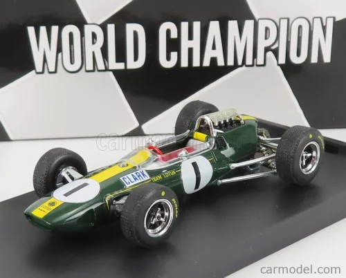 Brumm - Lotus F1 33 N 1 Winner Germany Gp Jim Clark 1965 World Champion Green Yellow