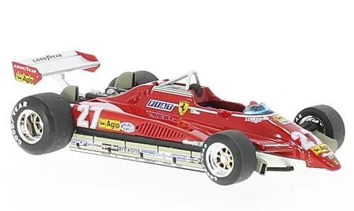 Brumm - Brumm, Ferrari 126C2 turbo, Formel 1, GP Brasilien, 1982, #27, 1:43