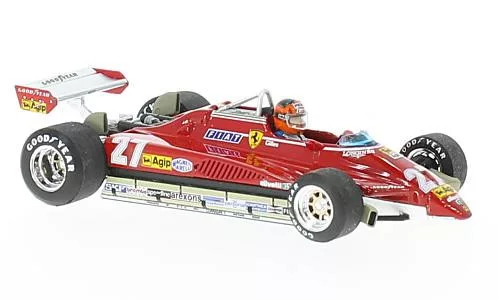 Brumm - Brumm, Ferrari 126C2 turbo, Formel 1, GP Brasilien, 1982, #27, 1:43