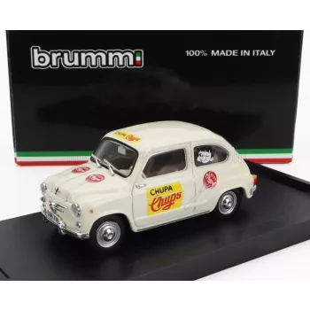 Brumm - SEAT 600D COMMERCIALE CHUPA CHUPS 1960 WHITE