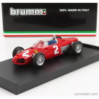   Brumm - Ferrari F1 156 N 2 Winner Usa Gp Phil Hill 1961 World Champion Red