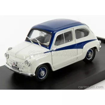 Brumm - Fiat 600 750 Derivazione Abarth 1956 Grey Blue