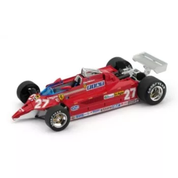  Brumm - Brumm, Ferrari 126CK turbo, Aeroporto di Treviso-Istrana, 1981, Scuderia Ferrari, #27, 1:43