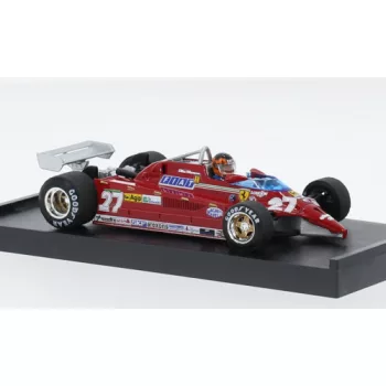   Brumm - Brumm, Ferrari 126CK turbo, Formel 1, Aeroporto di Treviso-Istrana, 1981, Scuderia Ferrari, #27, 1:43