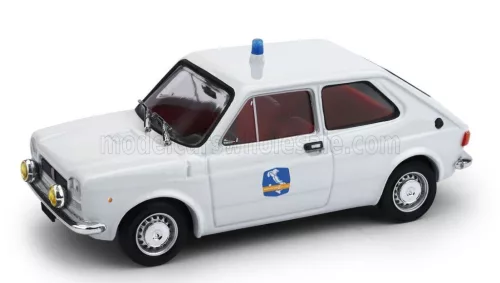Brumm - FIAT 127 1-SERIES SOCIETA' AUTOSTRADE COMO-CHIASSO 1971 WHITE