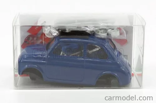 Brumm Prom - Fiat Model-Kit 500F Tetto Chiuso 1965 Blue