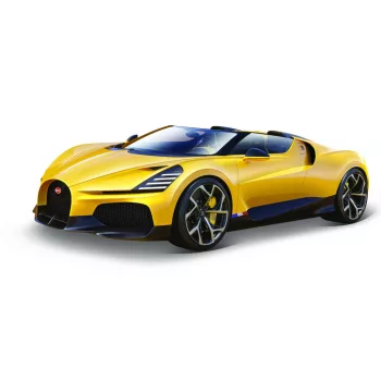 Burago - BUGATTI W16 MISTRAL 2023 YELLOW