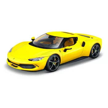 Burago - FERRARI 296 GTB HYBRID 830HP V6 2021 YELLOW
