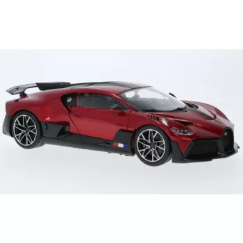 Burago - Bburago, Bugatti Divo, rot/carbon, 2019, 1:18