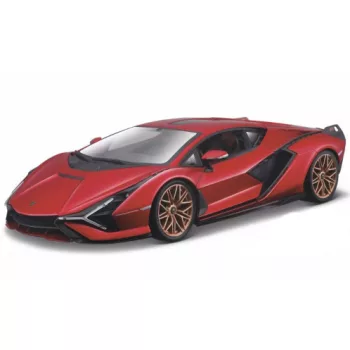 Burago - Lamborghini Sian FKP 37, rot, 2019, 1:18
