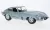 Burago - Jaguar E-Type Coupe, hellblau, 1961, 1:18