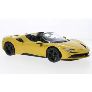 Burago - Bburago, Ferrari SF90 Spider, gelb, 2021, 1:18