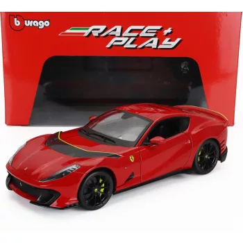 Burago - FERRARI 812 COMPETIZIONE 2021 ROSSO CORSA - RED