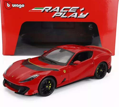 Burago - FERRARI 812 COMPETIZIONE 2021 ROSSO CORSA - RED