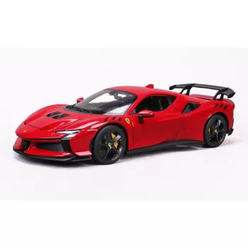   Burago - FERRARI SF90 XX STRADALE 2024 ROSSO CORSA - RED BLACK