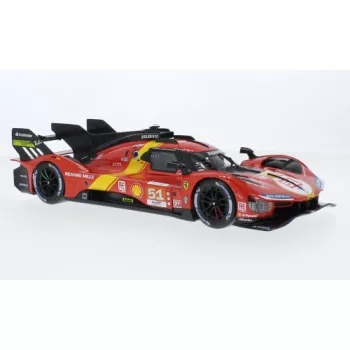   Burago - Bburago, Ferrari 499P, 24h Le Mans, 2023, Ferrari AF Corse, #51, 1:18