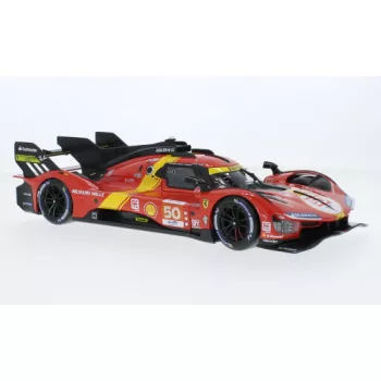   Burago - Bburago, Ferrari 499P, 24h Le Mans, 2023, Ferrari AF Corse, #50, 1:18