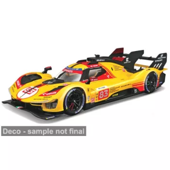 Burago - Ferrari 499P, 24h Le Mans, 2024, #83, 1:18