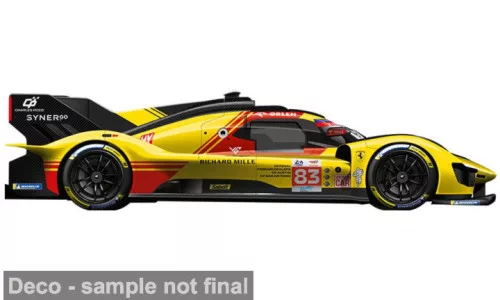 Burago - Ferrari 499P, 24h Le Mans, 2024, #83, 1:18