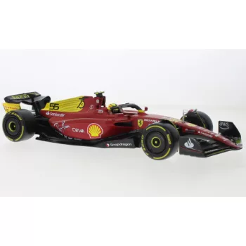   Burago - Bburago, Ferrari F1-75, Formel 1, GP Monza, 2022, Scuderia Ferrari, #55, 1:18