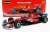 Burago - FERRARI F1  SF-24 TEAM SCUDERIA FERRARI N 16 3rd MIAMI GP 2024 CHARLES LECLERC RED BLACK LIGHT BLUE