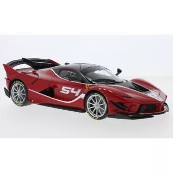   Burago - Bburago, Ferrari FXX K Evoluzione Signature, rot/schwarz, #54, 1:18