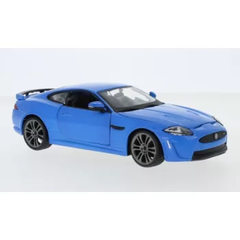 Burago - Bburago, Jaguar XKR-S, hellblau, 1:24