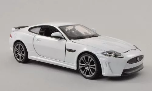 Burago - Bburago, Jaguar XKR-S, weiss, 1:24