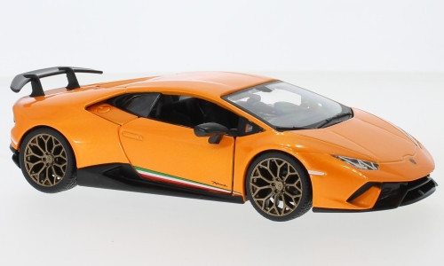 Burago - Lamborghini Huracan Performante, orange, 1:24