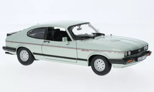 Burago - Bburago, Ford Capri MK III 2.8 Injection, hellgrün, 1982, 1:24