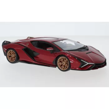 Burago - Lamborghini Sian FKP 37, rot, 1:24