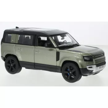 Burago - Land Rover Defender 110, hellgrün, 2022, 1:24