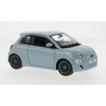 Burago - Bburago, Fiat 500e, hellblau, 2023, 1:24